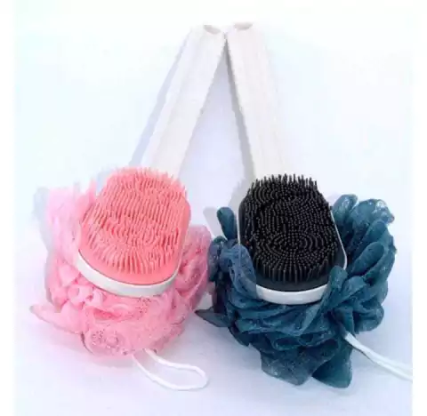 ESCOVA DE BANHO COM ESPONJA