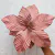 PICK NATALINO FLOR ROSA COM GLITTER