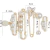 KIT COM ALFINETES PRESILHAS E BLOCHES - loja online