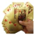 BARALHO DOURADO À PROVA D'ÁGUA FLEXÍVEL COM NOTA DE 100 DÓLARES 54 CARTAS PET RESISTENTE - Bazar Criativo - Aqui Tem de Tudo!