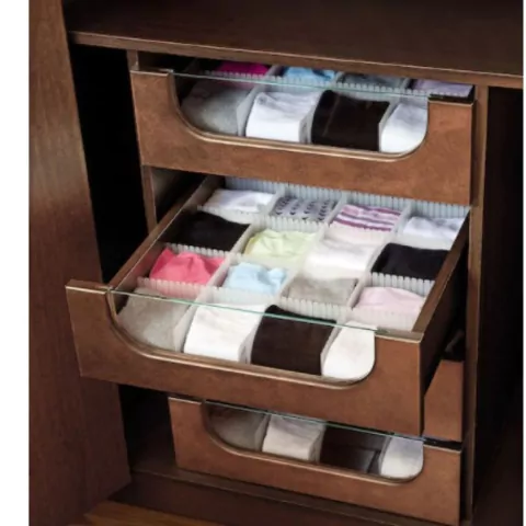 KIT 5 DIVISÓRIAS PARA GAVETA