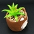 Imagem do VASO DECORATIVO COM PLANTA ARTIFICIAL