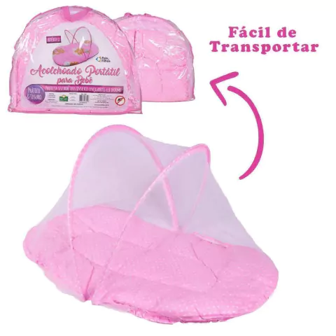 berço, portátil, mosquiteiro