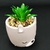 VASO DECORATIVO COM PLANTA ARTIFICIAL na internet