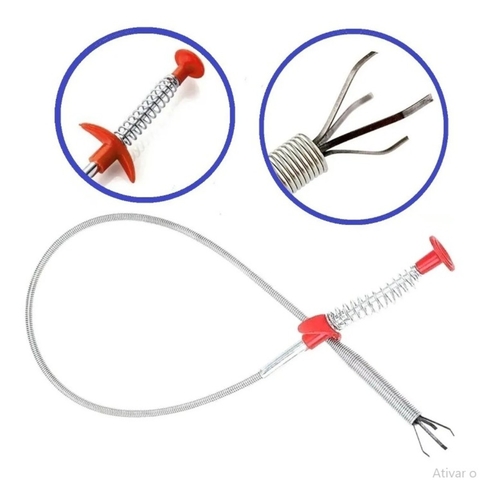 DESENTUPIDOR DE PIAS E RALOS COM GARRAS 62CM