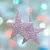KIT 2 PENDENTES NATALINOS ESTRELA CRISTAL COM GLITTER - comprar online