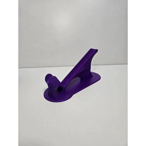 SUPORTE DE CELULAR IMPRESSÃO 3D ANGULO AJUSTÁVEL 30° 60° PARA MESA CAMA PORTÁTIL ERGONÔMICO EM PLA