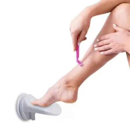 SUPORTE COM VENTOSA DE BANHEIRO PARA APOIO DOS PÉS