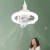 LÂMPADA LED VENTILADOR 3 ORBITAL CORES COM CONTROLE REMOTO