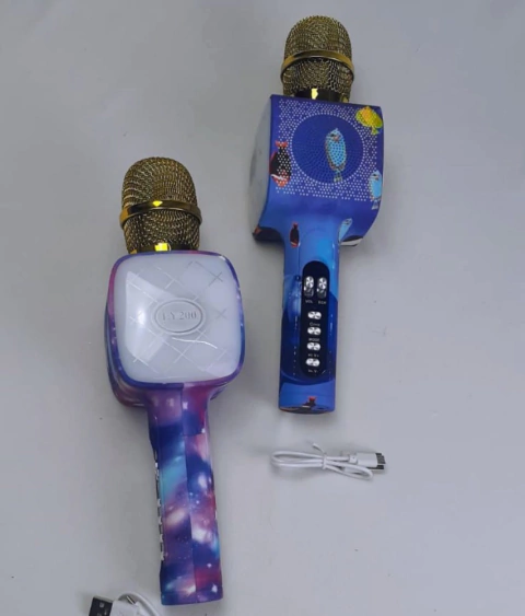 MICROFONE SEM FIO KARAOKÊ