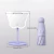 ESPELHO EM FORMA DE BORBOLETA DE MESA COM LED - comprar online