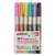 KIT 6 CANETAS METALICAS COM CONTORNO COLORIDO - Bazar da Alfândega 278 - Aqui Tem de Tudo!