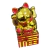 MANEKI NEKO GATO DA SORTE COM MOVIMENTO – AMULETO ASIÁTICO DE BOA SORTE, PROSPERIDADE E PROTEÇÃO | 13CM na internet