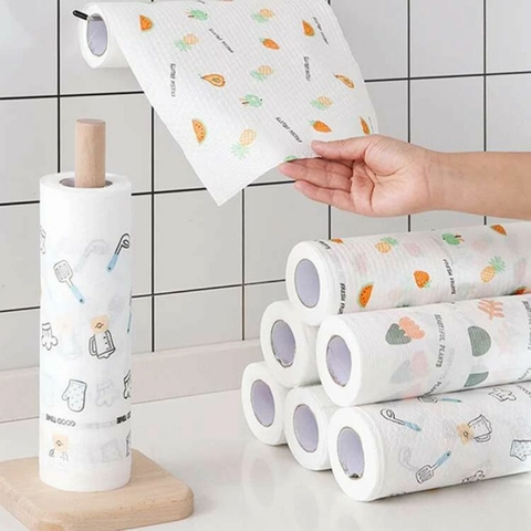 ROLO DE PANO DE LIMPEZA 50 PEÇAS