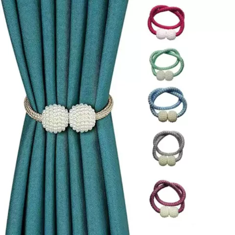 PRENDEDOR DE CORTINA MAGNÉTICO PELOLAS