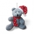 ENFEITE NATALINO URSO PELÚCIA 15 CM - comprar online