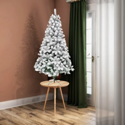 ÁRVORE DE NATAL VERDE NEVADA LUXO 200 GALHOS 1,20M - ARVNX120