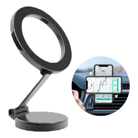 SUPORTE MAGNÉTICO DOBRÁVEL PARA CELULAR