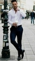 Camisa Elastizada Slim Fit - Outlet Discontinuo - tienda online