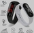 Kit com 5 Relógio Digital Adulto e infantil Sport Watch Led Silicone Tipo Mi Band M3 Atacado Revenda - loja online