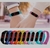 Kit com 5 Relógio Digital Adulto e infantil Sport Watch Led Silicone Tipo Mi Band M3 Atacado Revenda na internet