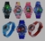 Relógio Digital Infantil para Crianças Toca Musica e Pisca Luz led Sports Watch Personagens Super Heróis - comprar online