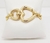 Pulseira Corrente Mosquetão fecho Coração Folheado a Ouro 18K Prata Luxo Tendência - loja online