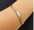 Kit Conjunto Feminino Colar Choker Gargantilha + Pulseira Fita Malha Laminada Lisa Folheado Ouro 18k Prata - loja online