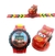 Kit Relogio de Pulso Infantil Digital Led + Boneco Lego bloco montar/ Homem Aranha /Frozen/Hulk/Carro McQueen na internet