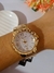 Relógio Feminino Pallyjane Prova água Pulseira Aço Inox com Pedras Zircônias Gold Rose - Store LVO