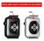 Pelicula de Vidro Aplle Watch Nano Gel 3D 5D Borda Preta Curvada Smartwatch 38/40/42/44mm