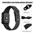 Pulseira Silicone Lisa 20mm para Watch Apple Amazfit Xiaomi Bip Lite P80 P70 Smartwatch - comprar online
