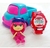 kit 5 Relógios Esportivos İnfantil Digital Sports Watch para Crianças Colorido Atacado Revenda