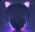 Imagem do Fone de ouvido infantil Bluetooth Headphone orelha de Gato Gatinho Led RGB Microfone Headset