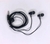 Fone De Ouvido Intra Auricular H'maston Ej-32 preto com Microfone Esportivo Fitness - comprar online