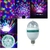 Lâmpada Globo Giratória Luz Led Colorida RGB para Festa Boate Evento Balada + Bocal Bivolt - comprar online