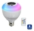 Imagem do Lâmpada Luz Led RGB 12W Bluetooth Musica MP3 Player Caixa Som Festa/Boate + Controle