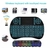 Mini Teclado sem Fio Bluetooth Wireless 2.4gz Mouse Led Colorido/Pc/Android/Tv Smart/Xbox/Game Kayboard - comprar online