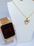 Imagem do Kit Relógio Feminino Digital Led Quadrado Sports Watch + Conjunto Colar e Brincos Folheado Tendência