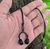 Colar Cordão Couro Masculino com Pingente Aço Inox Fone Headphone Dj All Black Preto na internet