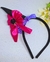 Arquinho Tiara de Cabelo Infantil com Chapéu de Bruxa Eva Glitter Halloween Festa Fantasia Bruxinha Meninas - Store LVO