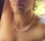 Colar Gargantilha Feminino Masculino Unissex com Pérolas Choker Tendência Moda 2022 Homens Mulheres - loja online