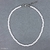 Colar Gargantilha Feminino Masculino Unissex com Pérolas Choker Tendência Moda 2022 Homens Mulheres