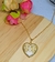 Colar Corrente Filhos com Pingente Madrepérola Coração Gêmeos Meninos Meninas Folheado Ouro 18k Dourado - Store LVO
