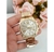 Kit Relógio Feminino a Prova água Pallyjane DHP Rx com Pulseira Folheado Ouro 18k Presente Tendência Moda - loja online