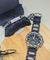 Imagem do kit Conjunto Masculino Relógio Pallyjane Esportivo Prova água Silicone Ájustavel com Pulseira Aço inox 316L Presente