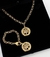 Kit Conjunto Colar Corrente + Pulseira Elo Português Pingente Arvore da Vida Folheado Ouro 18k Presente Tendência Moda - comprar online