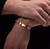 Pulseira Bracelete Liso Masculino e Feminino Unissex Aço Inoxidável Inox 316L Dourado Prata Tendência - comprar online