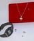 Kit Relógio Digital Casio Wr Retrô Vintage Aço Inox + Conjunto colar e Brincos Folheado Rose Dourado Prata Moda - Store LVO