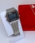 Imagem do Kit Relógio Digital Casio Wr Retrô Vintage Aço Inox + Conjunto colar e Brincos Folheado Rose Dourado Prata Moda